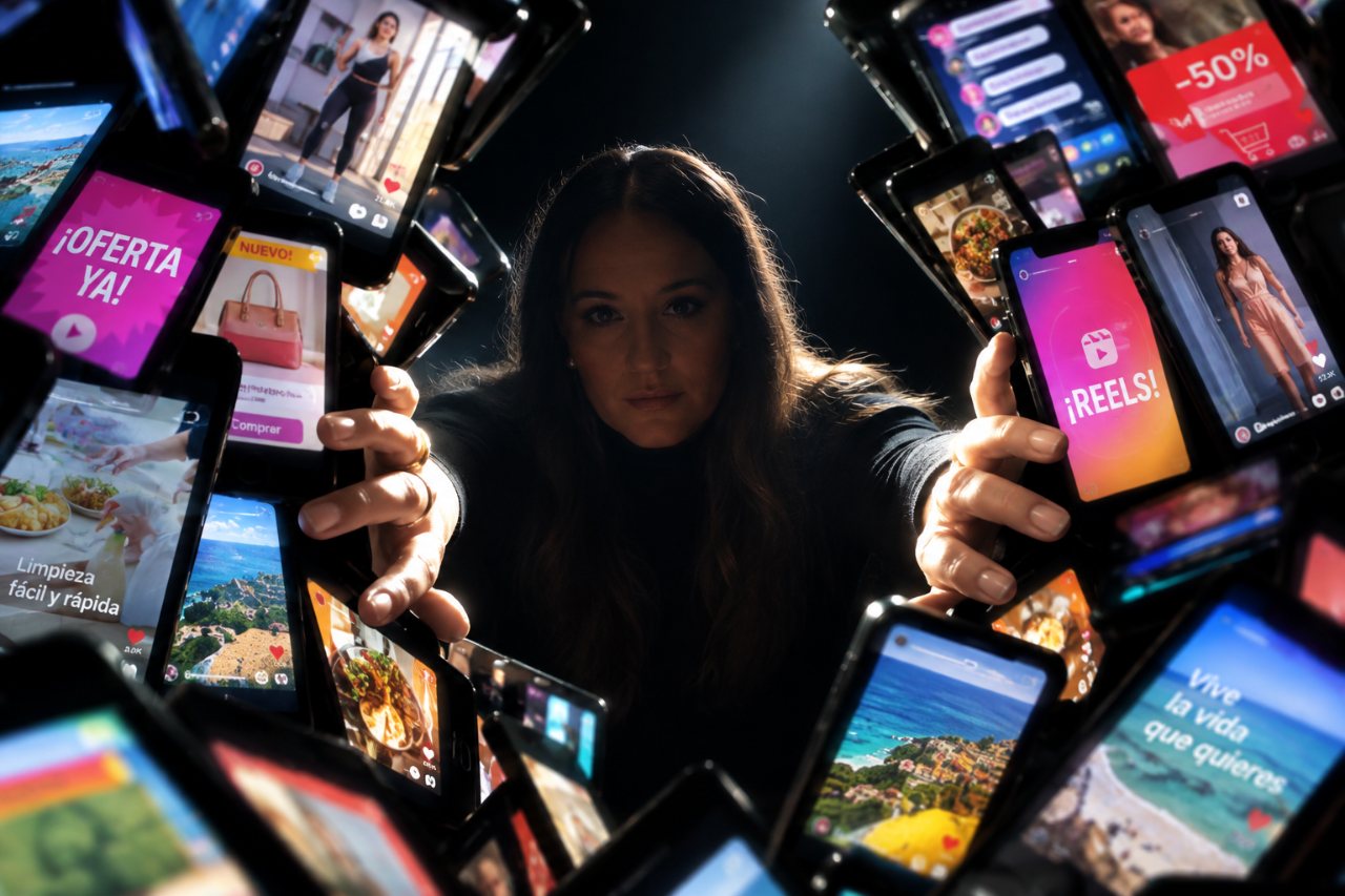 Marina González abriéndose paso entre el ruido de móviles y redes sociales — A quién